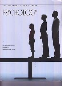 Psychology Pearson Custom Library