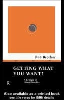 Getting What You Want? A Critique of Liberal Morality