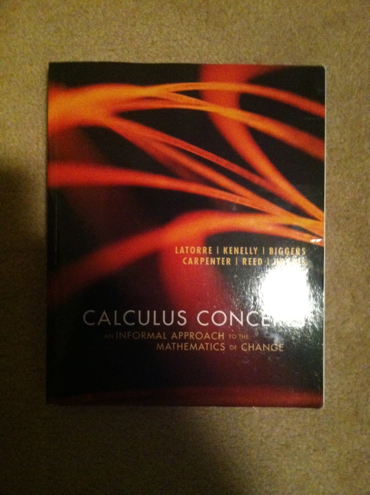 CALCULUS CONCEPTS >CUSTOM< by Latorre (2012-05-04)