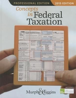 Concepts In Federal Taxation 2015