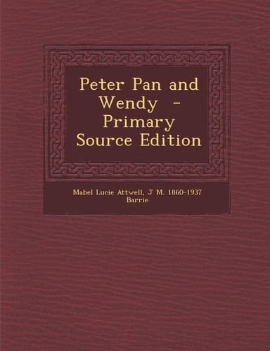 Peter Pan and Wendy