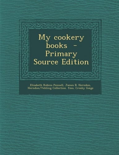 My cookery books