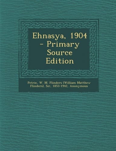 Ehnasya, 1904
