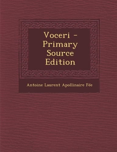 Voceri - Primary Source Edition