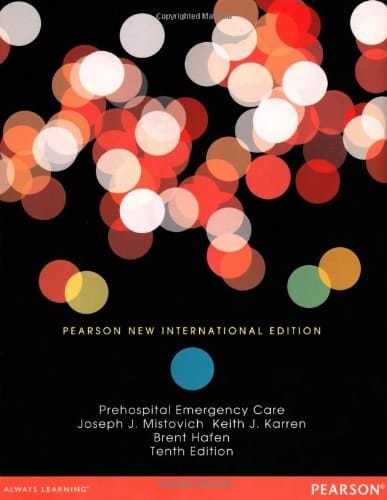 Prehospital Emergency Care Pearson New International Edition