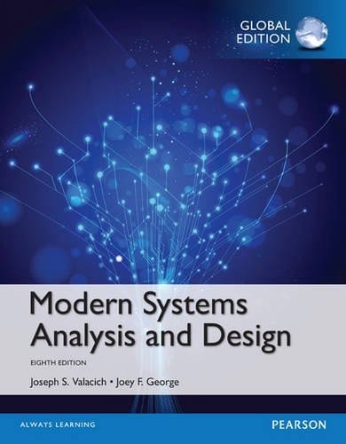 Modern Systems Analysis and Design, Global Edition