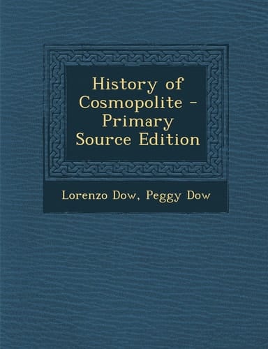 History of Cosmopolite - Primary Source Edition