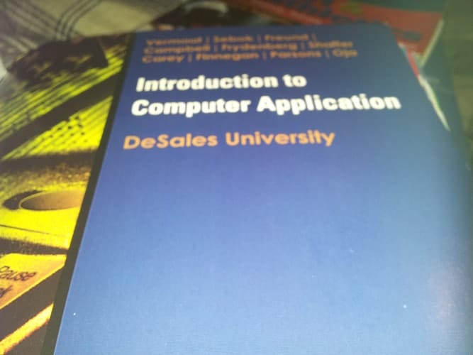 Intro to Computer Applications w/SAM (custom)