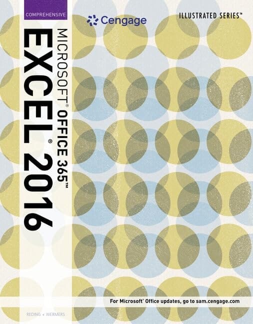 MindTap Computing, 1 term (6 months) Printed Access Card for Reding/Wermers' Illustrated Microsoft Office 365 & Excel 2016: Comprehensive