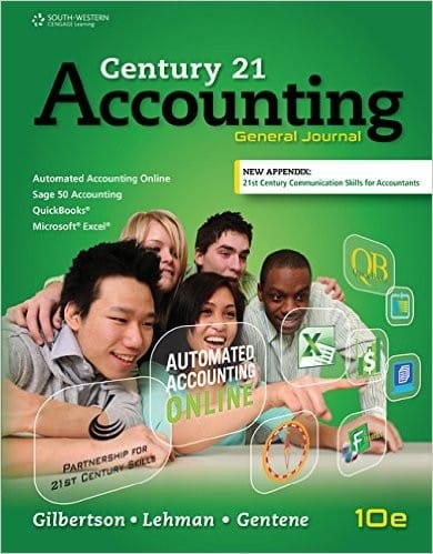 Century 21 Accounting: General Journal, Copyright Update 10th Edition