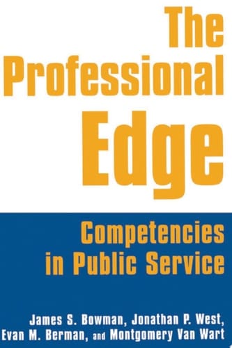 The Professional Edge Competencies in Public Service