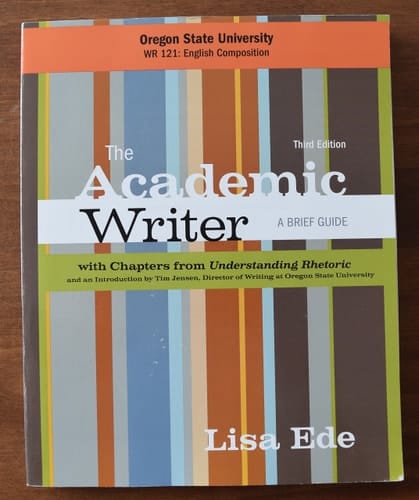 The Academic Writer, A Brief Guide, Third Edition