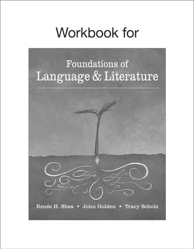 Workbook for Foundations of Language and Literature
