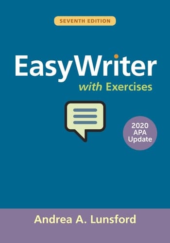 EasyWriter with Exercises, 2020 APA Update