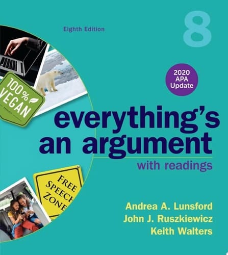 Everything's An Argument with Readings, 2020 APA Update 2020 APA Update