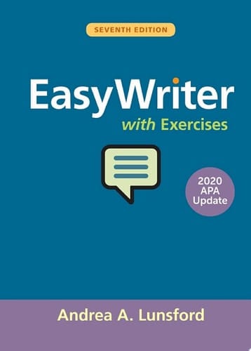 EasyWriter with Exercises, 2020 APA Update