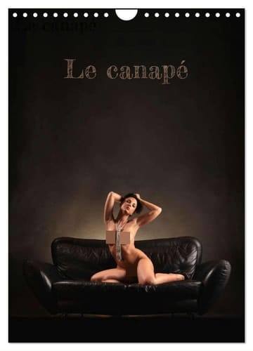 Le canapé (Calendrier mural 2025 DIN A4 horizontal), CALVENDO calendrier mensuel: Un meuble qui n'est pas seulement utilisé pour s'asseoir, mais aussi ... prélasser pécheur sur les beautés érotiques