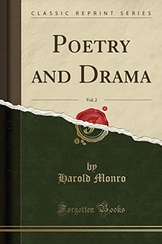 Poetry and Drama