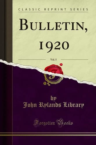 Bulletin, 1920