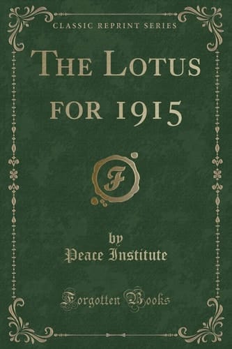 The Lotus for 1915 (Classic Reprint)
