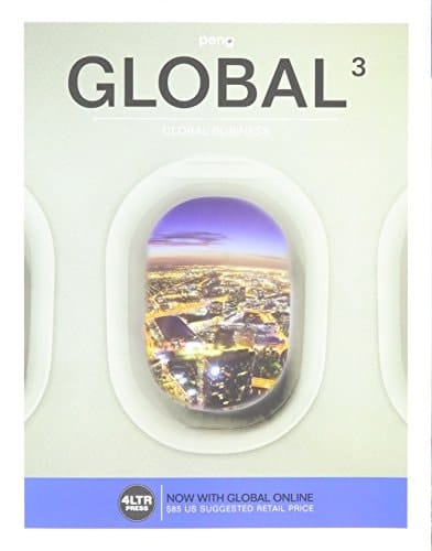 Bundle: GLOBAL, 3rd + GLOBAL Online, 1 term (6 months) Access Code + LMS Registration Sticker