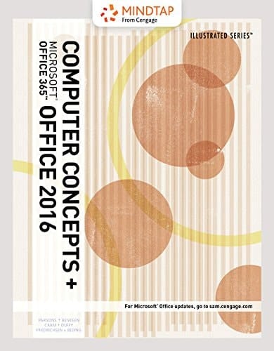 Bundle: Illustrated Computer Concepts and Microsoft Office 365 & Office 2016, Loose-leaf Version + LMS Integrated MindTap Computing, 1 term (6 months) Printed Access Card
