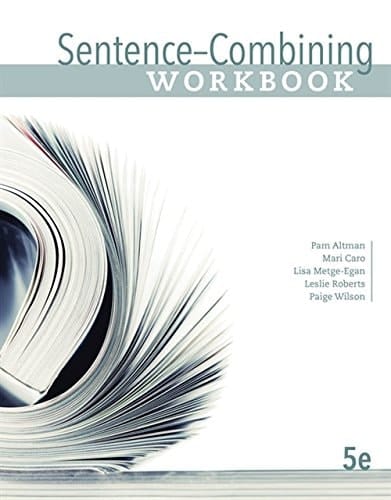 Sentence-Combining Workbook