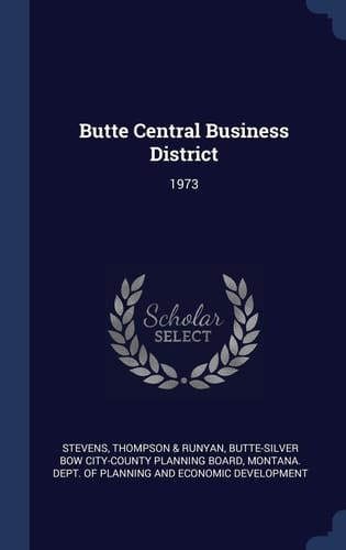 Butte Central Business District 1973