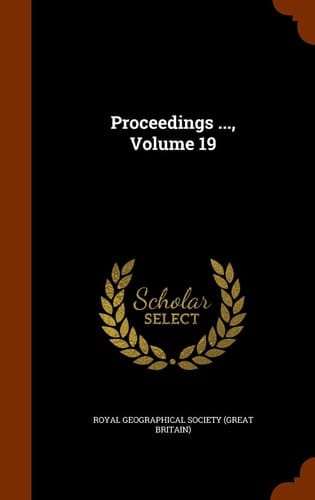 Proceedings ... , Volume 19