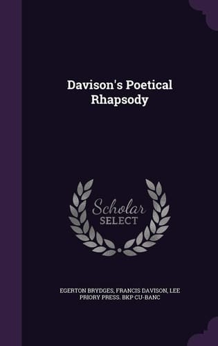 Davison's Poetical Rhapsody