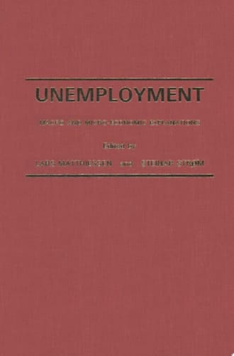 Unemployment Macro and Micro-Economic Explanations