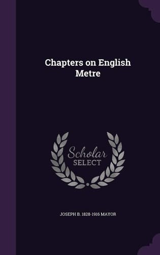 Chapters on English Metre