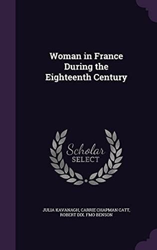 Woman in France During the Eighteenth Century