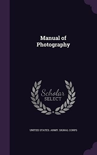 Manual of Photography