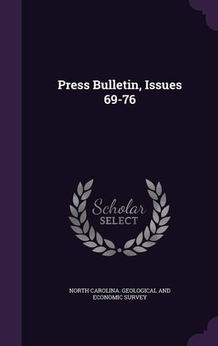 Press Bulletin, Issues 69-76