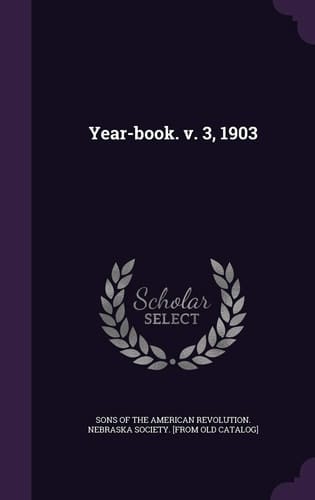 Year-book. V. 3, 1903