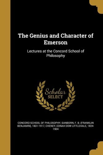 The Genius and Character of Emerson