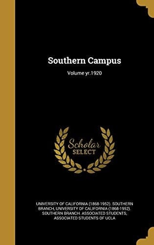 Southern Campus; Volume Yr. 1920