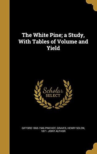 The White Pine; a Study, With Tables of Volume and Yield
