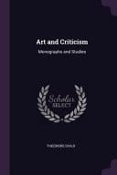 Art and Criticism Monographs and Studies