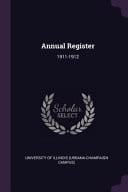 Annual Register 1911-1912