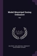 Model Municipal Zoning Ordinance 1981