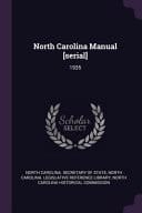 North Carolina Manual [serial] 1935