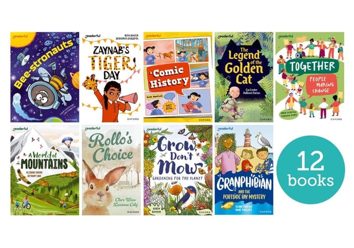 Readerful Oxford Reading Levels 12-13: Independent Library Singles Pack of 12