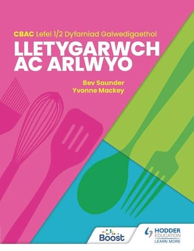 WJEC Level 1/2 Vocational Award in Hospitality and Catering Welsh Language Edition