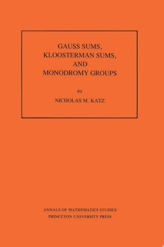 Gauss Sums, Kloosterman Sums, and Monodromy Groups