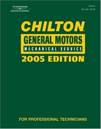 Chilton 2005 General Motors Mechanical Service Manual (2001-2005)