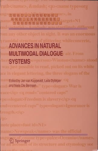 Advances in Natural Multimodal Dialogue Systems