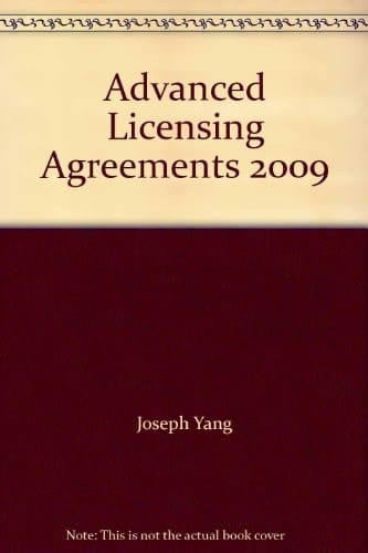 Advanced Licensing Agreements, 2009