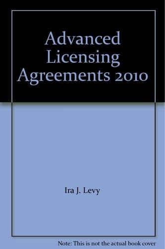Advanced Licensing Agreements, 2010
